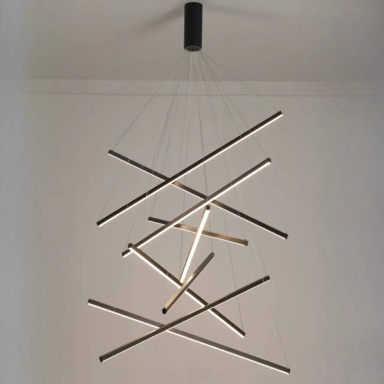 Lustre Sputnik géométrique linéaire moderne