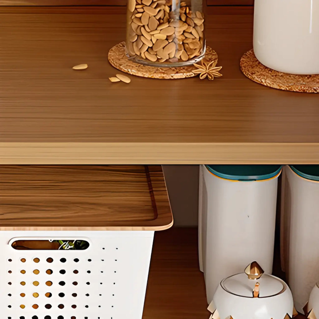 Buffet moderne à panneaux plats avec portes coulissantes