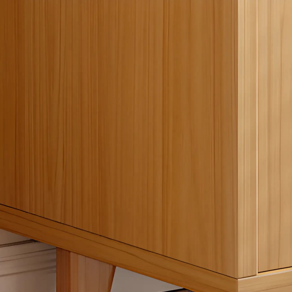 Buffet moderne à panneaux plats avec portes coulissantes