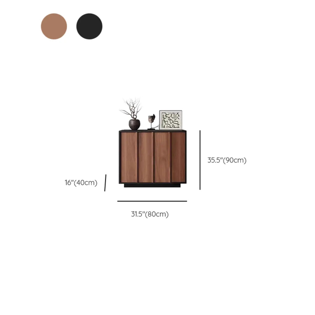 Buffet moderne en bois avec étagère et tiroirs modulables