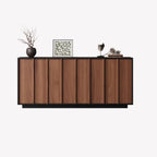 Buffet moderne en bois avec étagère et tiroirs modulables