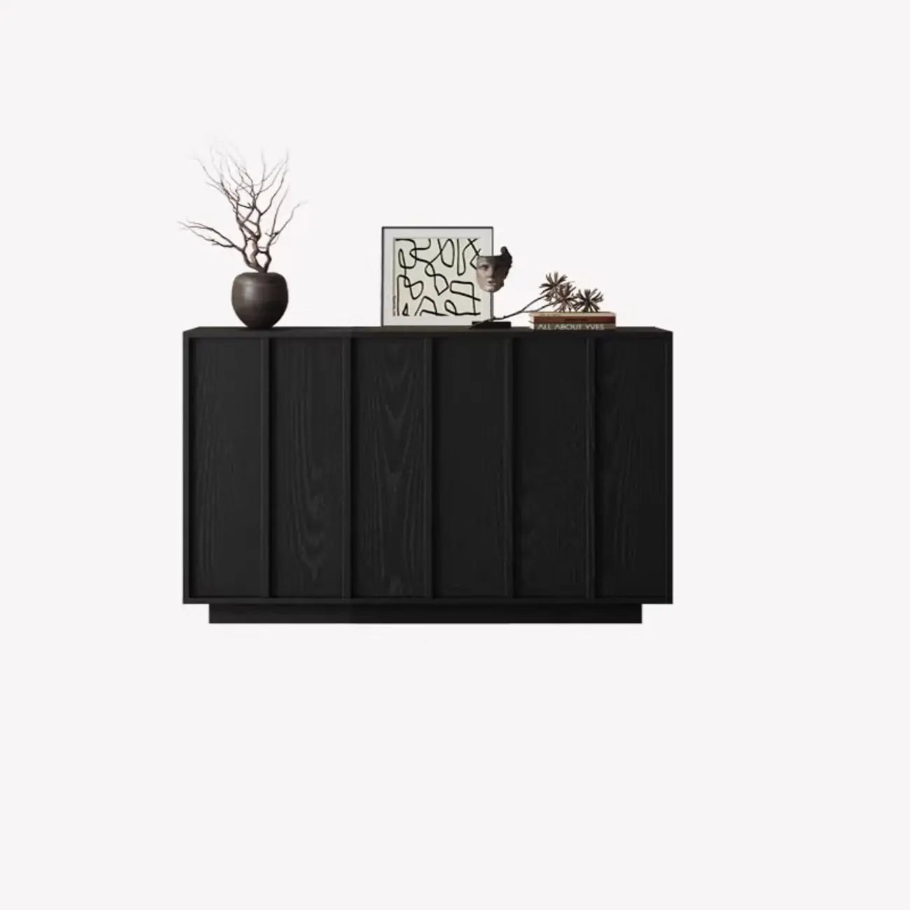 Buffet moderne en bois avec étagère et tiroirs modulables