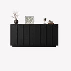 Buffet moderne en bois avec étagère et tiroirs modulables