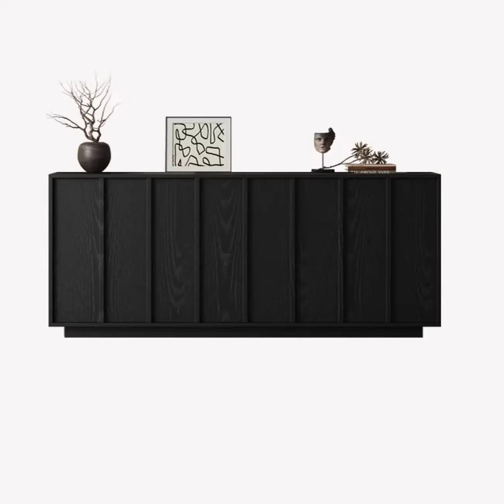 Buffet moderne en bois avec étagère et tiroirs modulables