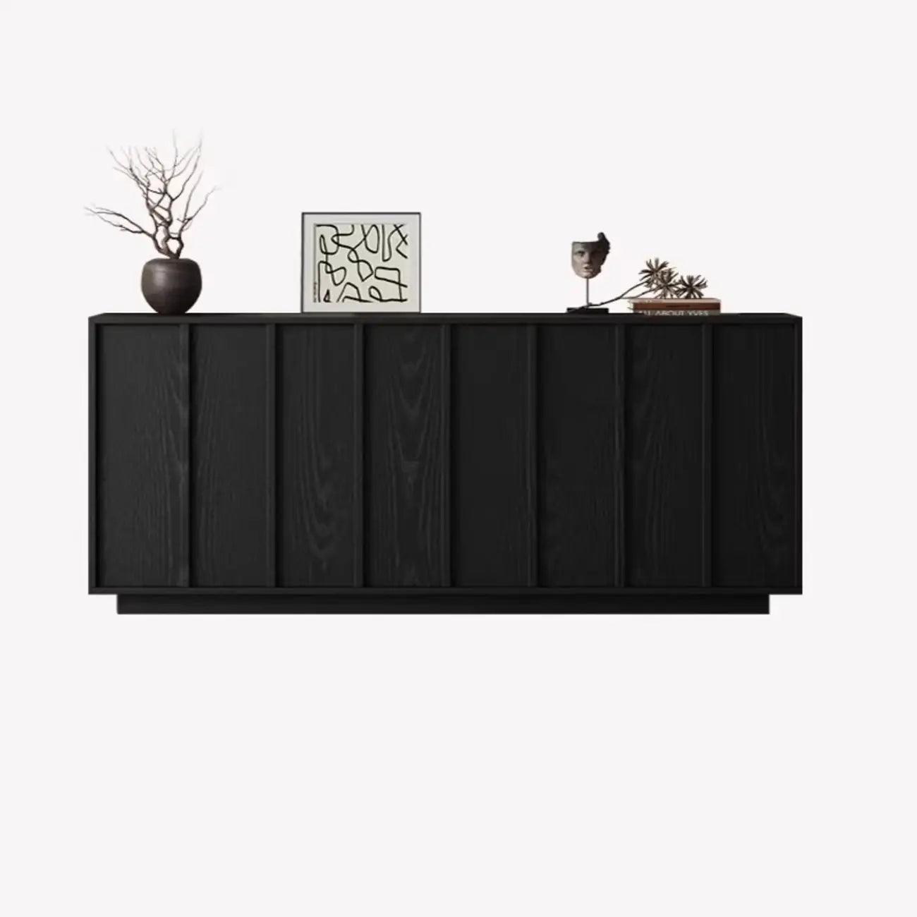 Buffet moderne en bois avec étagère et tiroirs modulables