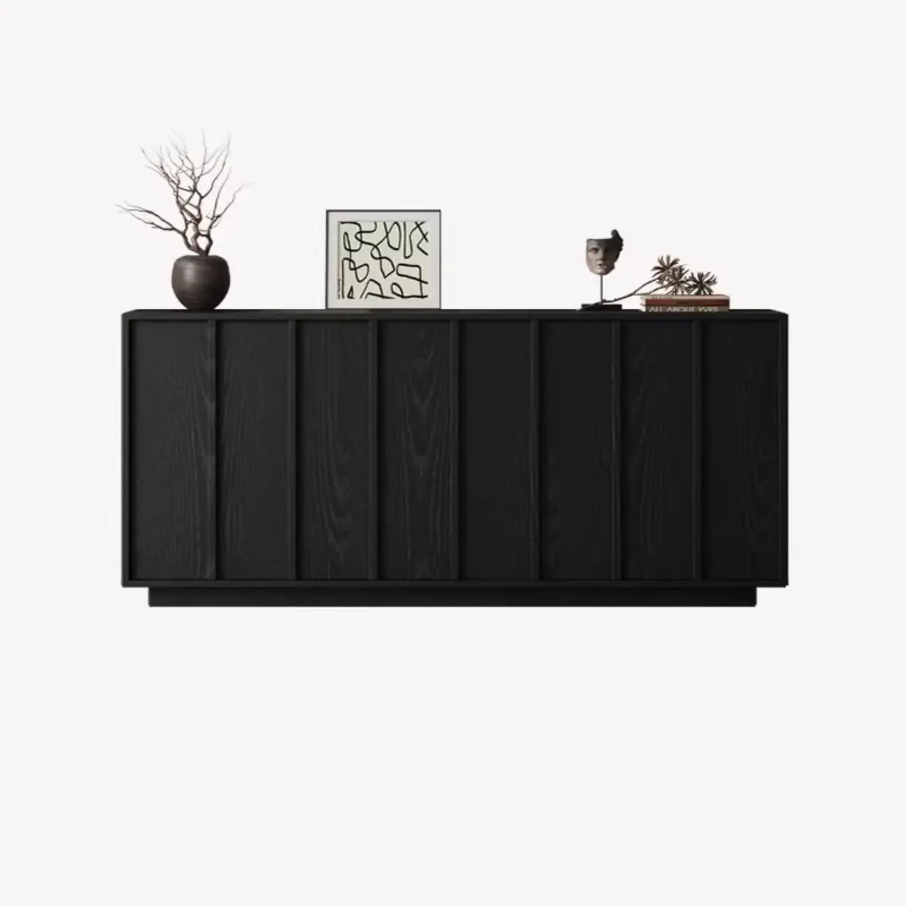Buffet moderne en bois avec étagère et tiroirs modulables