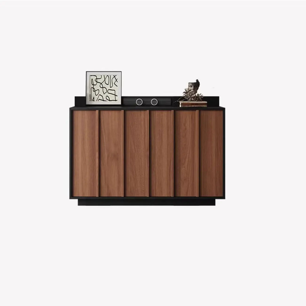 Buffet moderne en bois avec étagère et tiroirs modulables