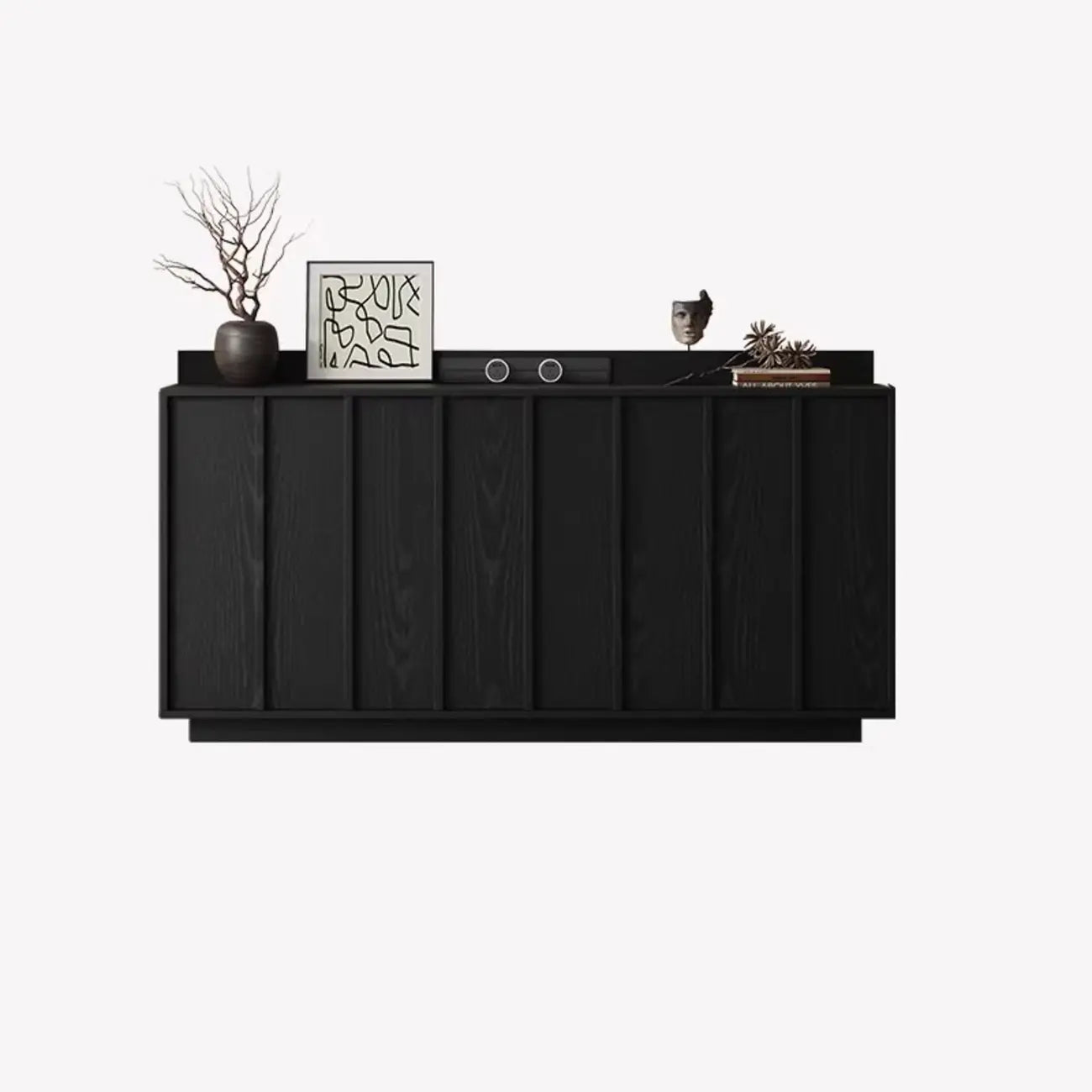 Buffet moderne en bois avec étagère et tiroirs modulables