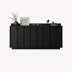 Buffet moderne en bois avec étagère et tiroirs modulables