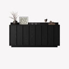 Buffet moderne en bois avec étagère et tiroirs modulables