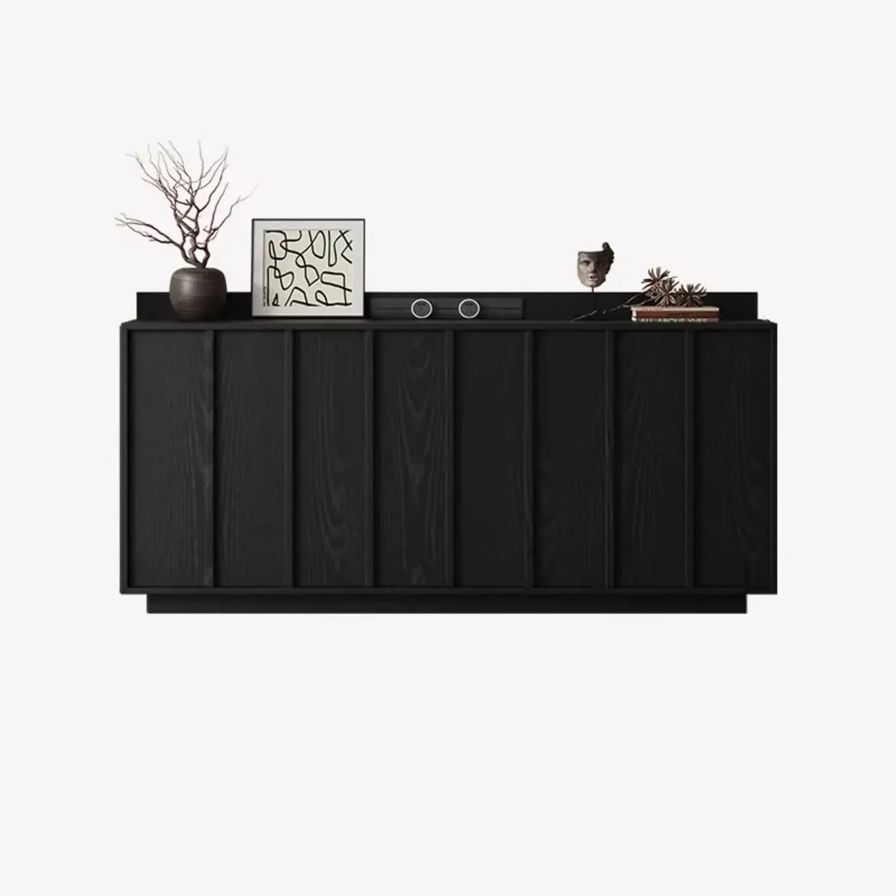 Buffet moderne en bois avec étagère et tiroirs modulables