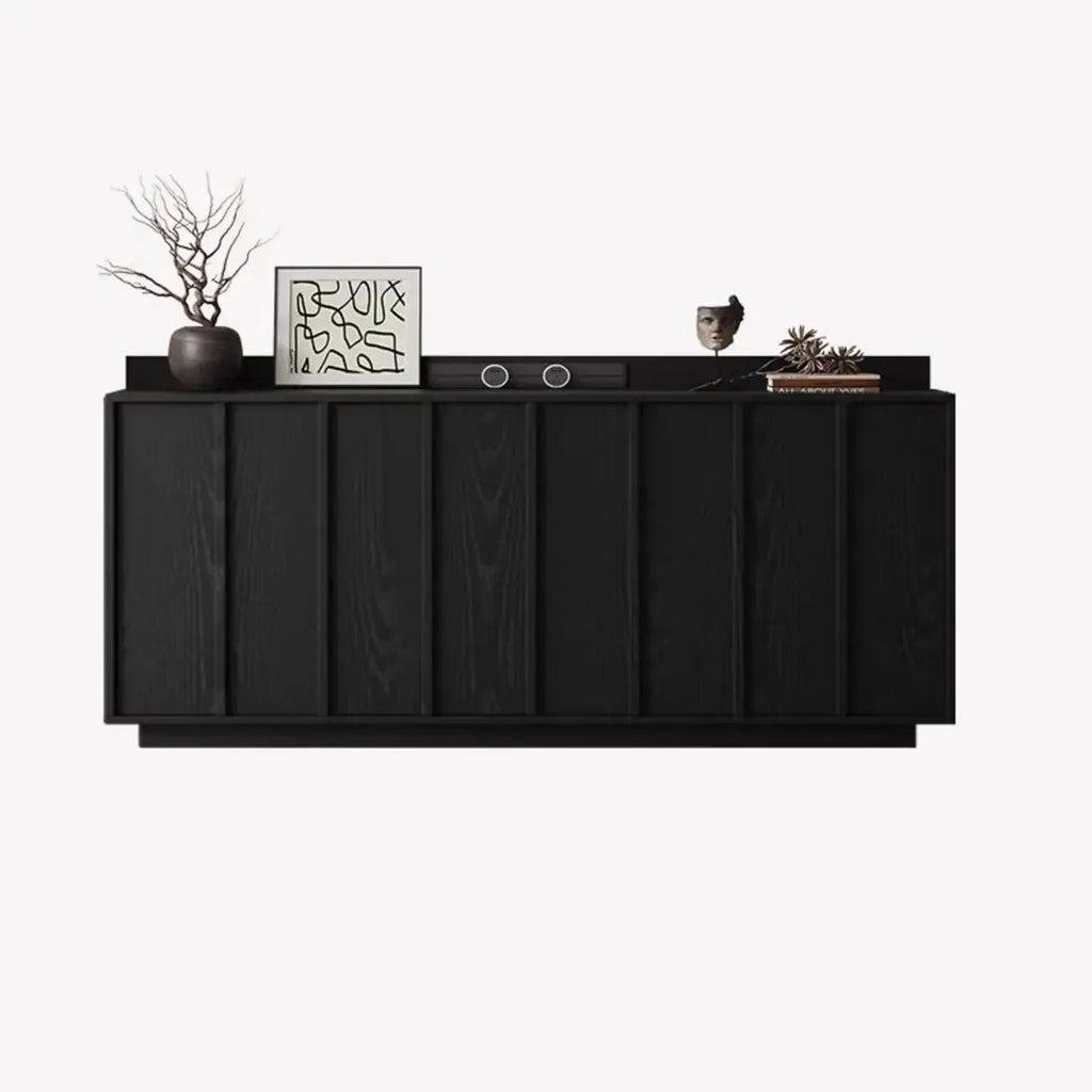Buffet moderne en bois avec étagère et tiroirs modulables