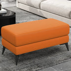 Banc de chambre moderne rembourré de couleur unie