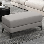 Banc de chambre moderne rembourré de couleur unie