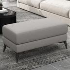 Banc de chambre moderne rembourré de couleur unie