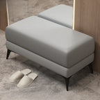Banc de chambre moderne rembourré de couleur unie