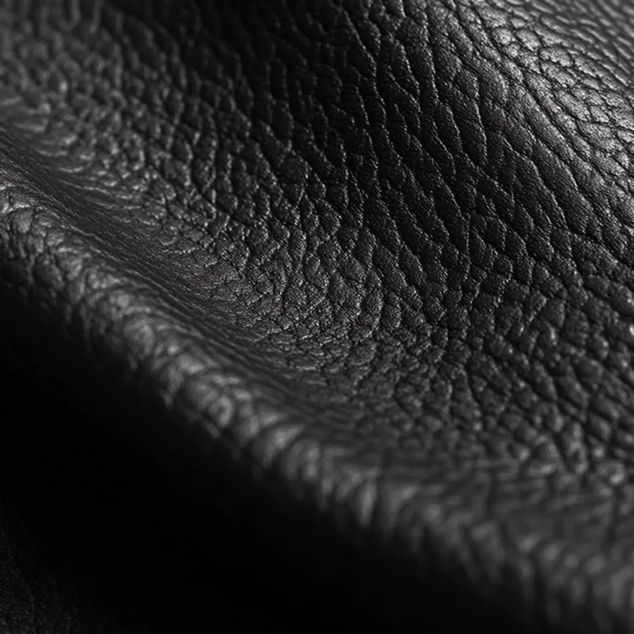 Fauteuil de salon rembourré en cuir véritable marron