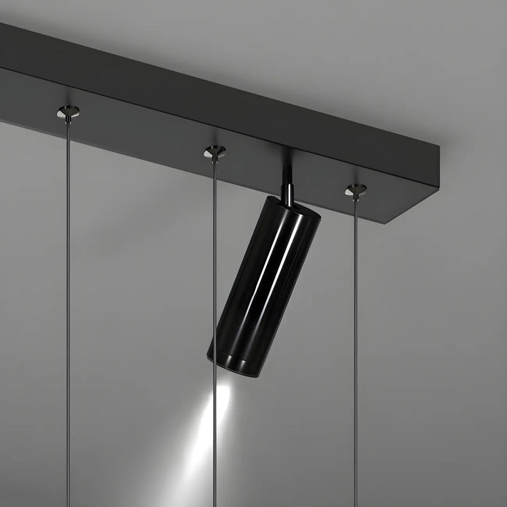 Suspension linéaire moderne en cristal réglable