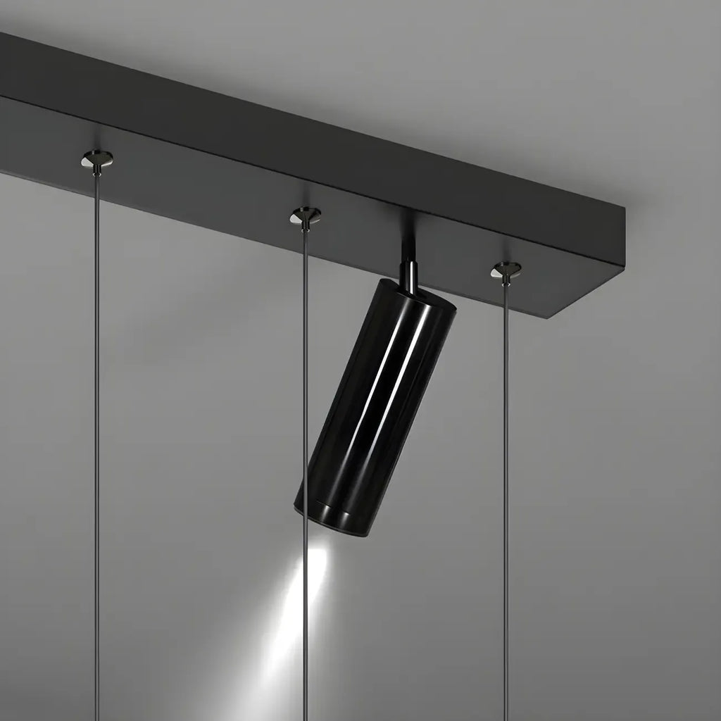 Suspension linéaire moderne en cristal réglable