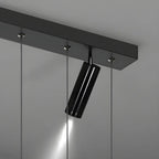 Suspension linéaire moderne en cristal réglable