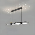 Suspension moderne à anneau noir avec variateur