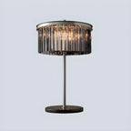Lampe de table LED moderne en cristal pour salon