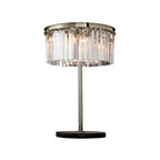 Lampe de table LED moderne en cristal pour salon