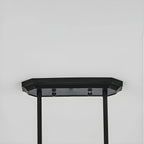 Suspension cylindrique moderne en verre pour îlot de cuisine
