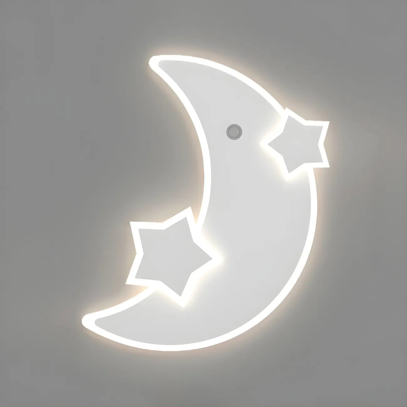 Applique murale LED Lune et Étoile pour chambre d'enfant avec télécommande