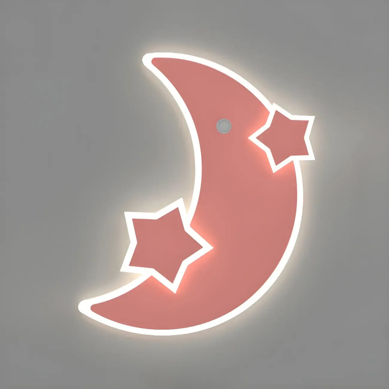 Applique murale LED Lune et Étoile pour chambre d'enfant avec télécommande