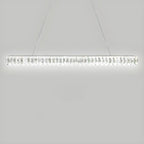 Suspension linéaire en cristal moderne et tendance