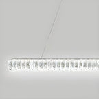 Suspension linéaire en cristal moderne et tendance
