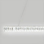 Suspension linéaire en cristal moderne et tendance