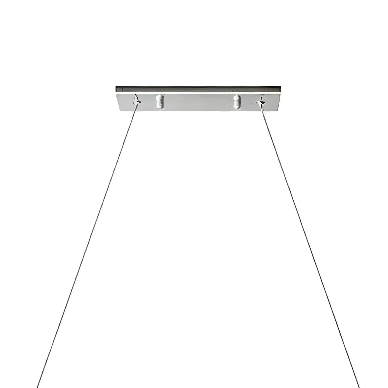 Suspension linéaire en cristal moderne et tendance