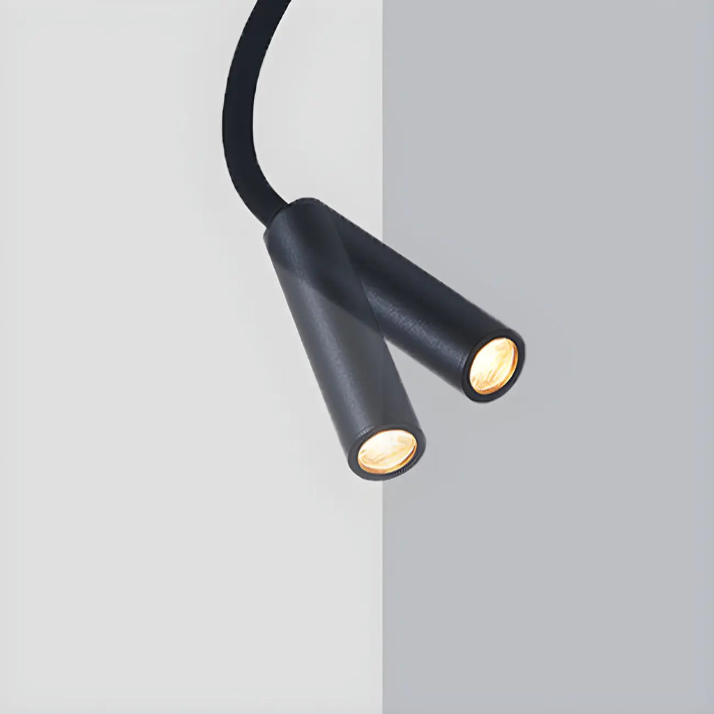 Applique murale LED moderne et réglable pour la lecture dans la chambre