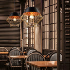 Suspension moderne dorée en forme de cruche pour îlot de cuisine