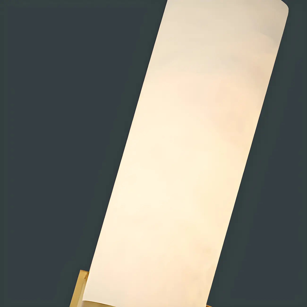 Applique murale moderne cylindrique en marbre avec éclairage LED orientable pour chambre